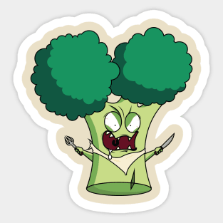 Killin Broccoli Sticker